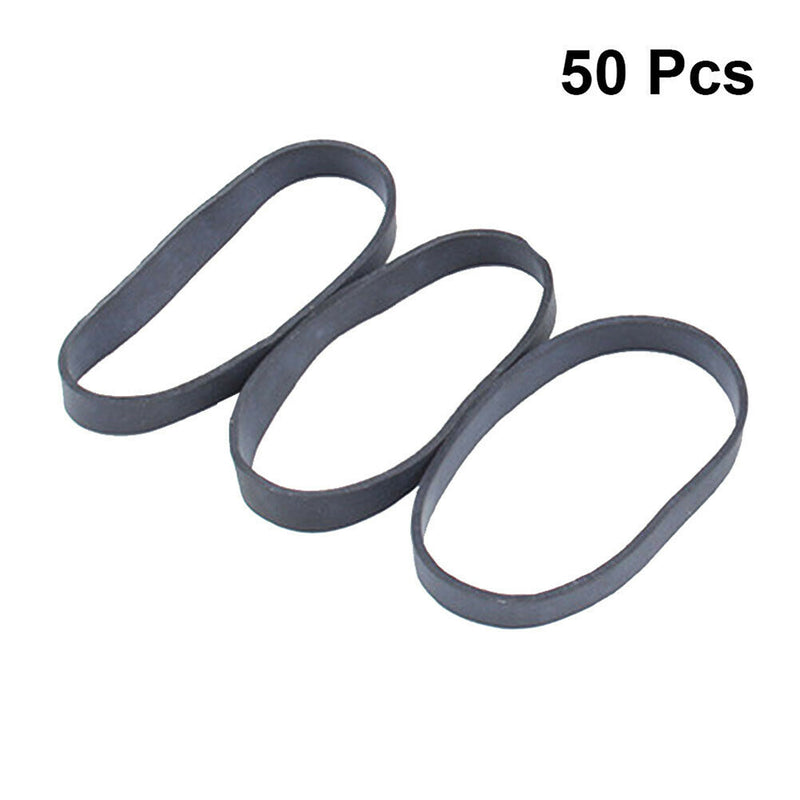 50 x Silicone Tattoo Shockproof Rubber O-rings For Machine Springs Black