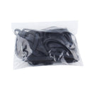 50Pcs/Bag Black Widening Rubber Band for Tattoo Machine Nice Fashion gfsf