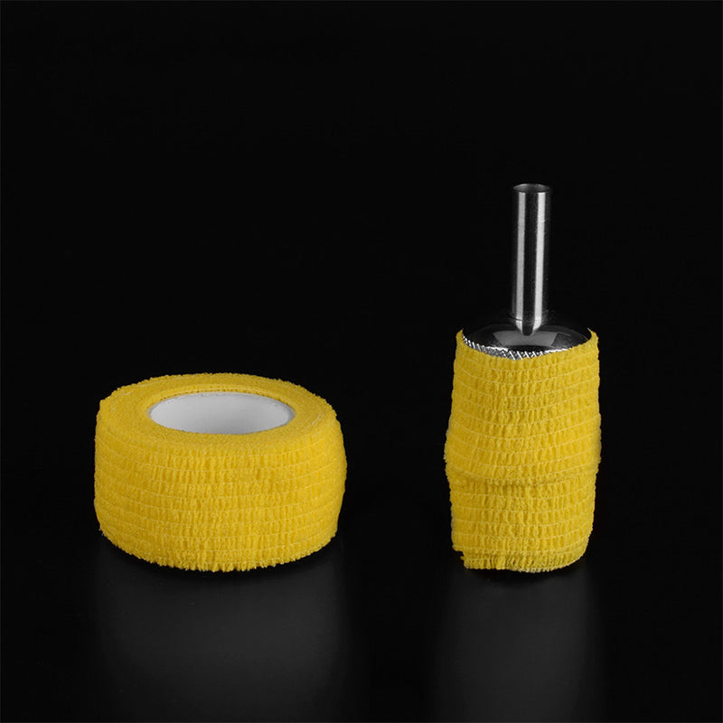 Tattoo Self adhesive Elastic Bandage Tattoo Grip Tube Cover Wrap Sport_Tape