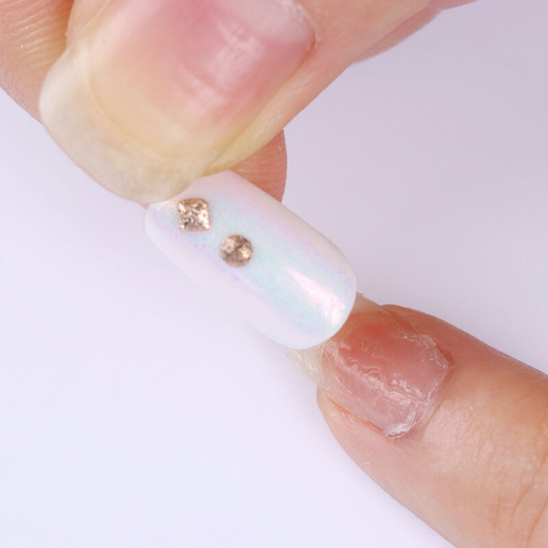 20 Sheets Double Sided Clear Adhesive Stickers False Nail Art Tip Tabs Glue au