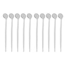10x Disposable Plastic Dental Mouth Mirror Reflector Colorful Electronic Tool