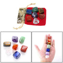 7pcs Red Jasper Chakra Reiki Healing Gemstones Stone Home Office Decor  mdff