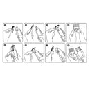 8pc Universal Hair Clipper Limit Comb Attachment Clipper Guide Comb Set For Wahl