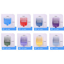 8pc Hair Clipper Limit Comb Guide Attachment Size Barber Replacement Newest