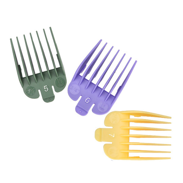 8pc Universal Hair Clipper Limit Comb Attachment Clipper Guide Comb Set For Wahl