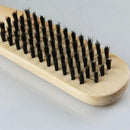 Oval Boar Bristle Airbag Scalp Massage Comb Hair Care Brush With Non-slip Handle