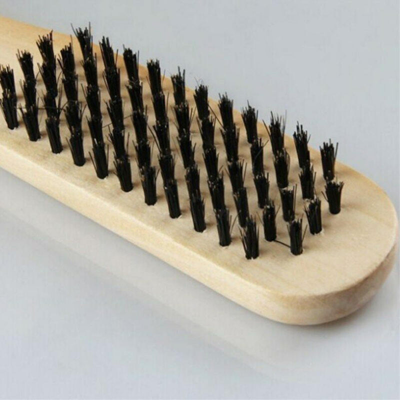 Oval Boar Bristle Airbag Scalp Massage Comb Hair Care Brush With Non-slip Handle