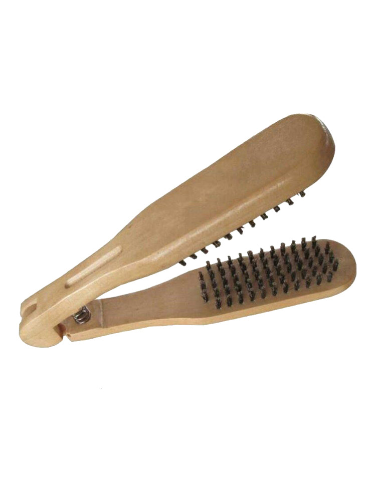 Oval Boar Bristle Airbag Scalp Massage Comb Hair Care Brush With Non-slip Handle