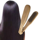 Bristle Hair Massage Comb With Nine Rows And Shape Curly Plastic