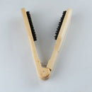 Bristle Hair Massage Comb With Nine Rows And Shape Curly Plastic