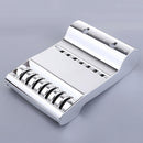 Double Case Stylish Scissors Holder for Salon Station, Barber Shop, Shears Rack