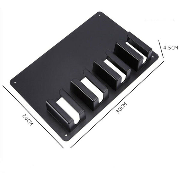 1 Pc Hair Clipper Storage Rack Wall Mounted Hairdressing Tool for Salon Store