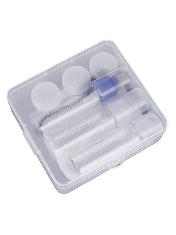 Pill Box Travel Pill Case Portable Pill Organiser Vitamin Medicine Box (Blue)
