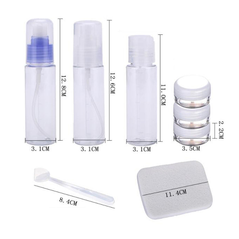 Pill Box Travel Pill Case Portable Pill Organiser Vitamin Medicine Box (Blue)