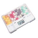 Lifemax Pill Case Box Alarm Timer Reminder Tablet Storage Medicine Organiser