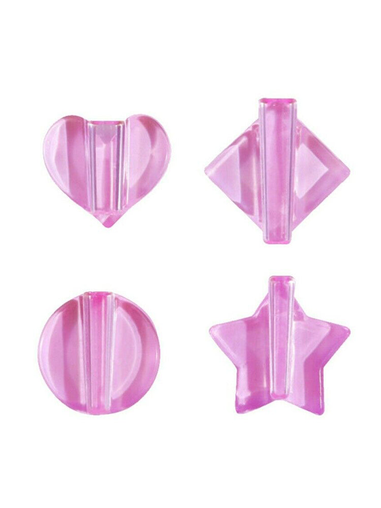 4Pcs Nail Art Tool Practical Durable Nail Embossing Mould for Girls Women Ladies