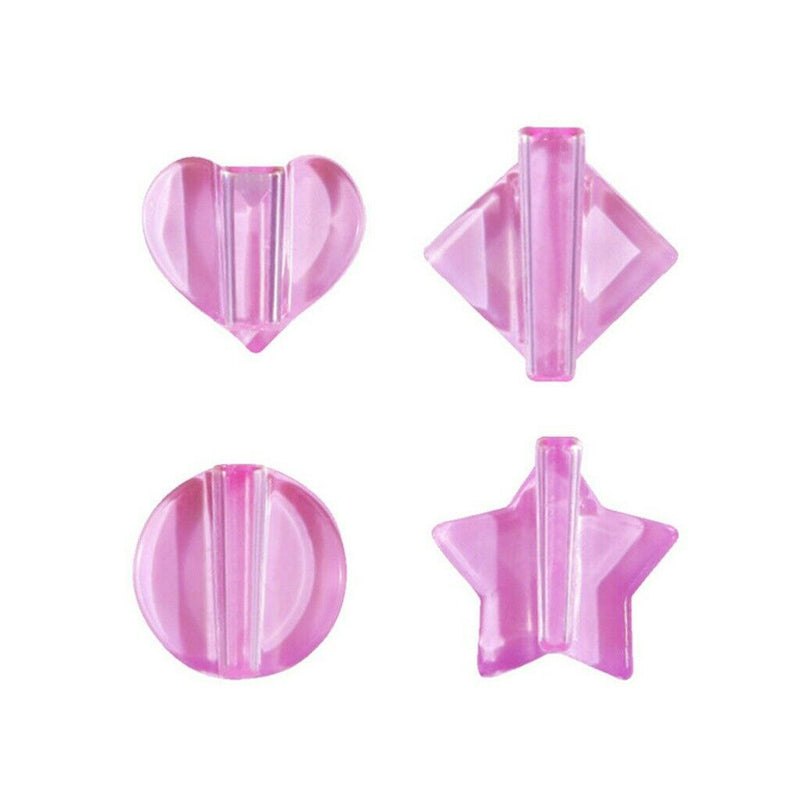 4Pcs Nail Art Tool Practical Durable Nail Embossing Mould for Girls Women Ladies