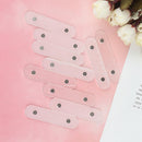10pcs Magnetic Nail Art Display Stand Transparent Acryl Gel Polish Holder Strip