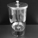 Empty Clear Cleaning Nail Art Polish Brush Remover Alcohol Liquid Bottle Cup