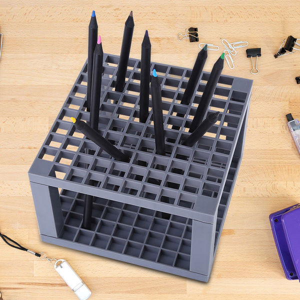 1 Pencil Holder Organizer Pen Storage Makeup Brush Rack Marker Gel Pens Tool Hot