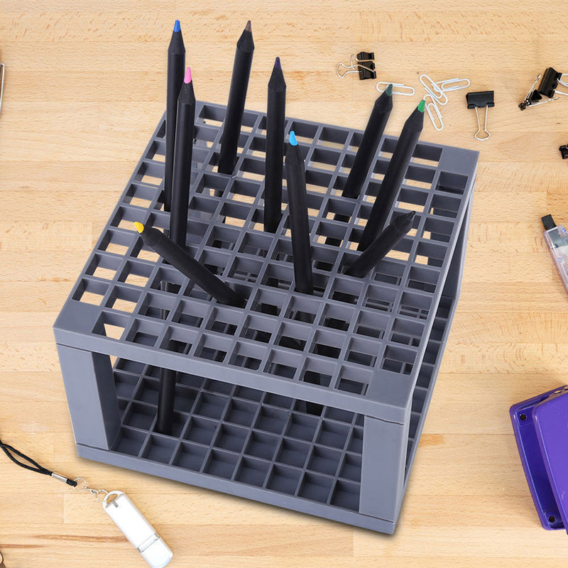 1 Pencil Holder Organizer Pen Storage Makeup Brush Rack Marker Gel Pens Tool Hot