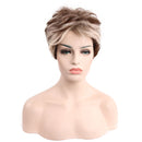 Short Straight Bob Hair Full Synthetic Black Wigs for Women Natural Looking wigs