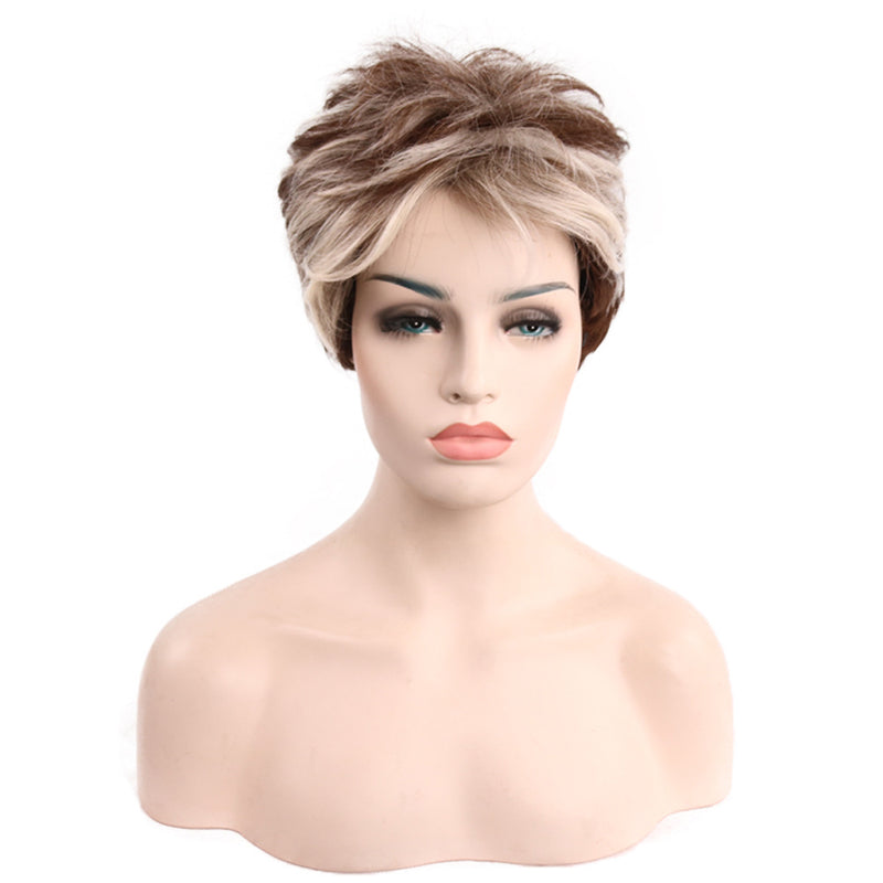 Short Straight Bob Hair Full Synthetic Black Wigs for Women Natural Looking wigs