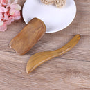 2*Sandalwood Gua Sha Massage Tools Table Scraper Plate Guasha Slimmer Tools New