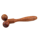18.5*7.5cm Wooden Eye Face Roller Primary Wood Face-lift Massage Tool  mdff