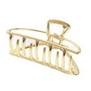 2*Makeup Hair Holder Semicircle Geometric Hair Claw Hair Grab Clips Durable New