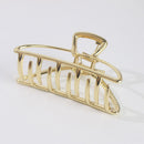 2*Makeup Hair Holder Semicircle Geometric Hair Claw Hair Grab Clips Durable New