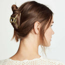 2*Makeup Hair Holder Semicircle Geometric Hair Claw Hair Grab Clips Durable New