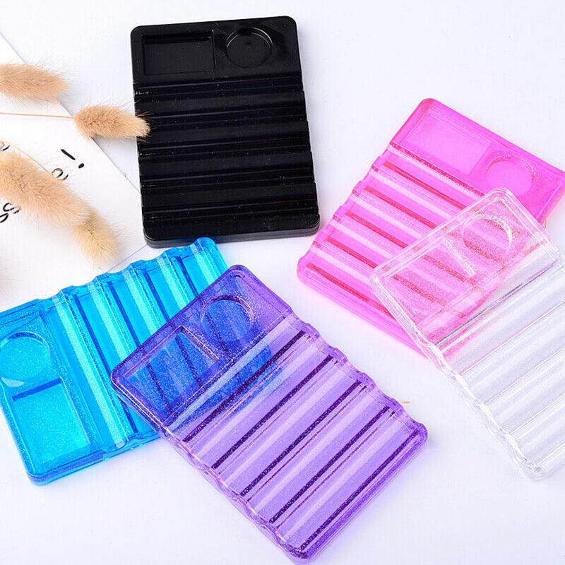 5PCS Nail Art Design Craft Acrylic UV Gel Brush Pen Rest Plastic Holder Stand