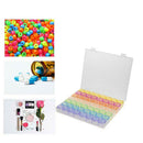 56 Grid Diamond Embroidery Painting Tools Plastic Jewelry Bead Drill Storage Box