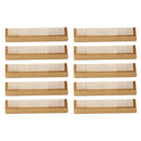 10 * Massage Wooden Comb Bamboo Hair Vent Brush Hair Care SPA Massager Useful