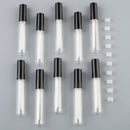 10* Black Empty Plastic Cute Clear Lip Gloss Tube Lip Balm Bottle Container Hot