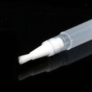 5pcs Travel Portable Tube Cuticle Oil Container Nail Polish Empty Pen With Brush