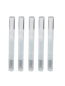 5pcs Travel Portable Tube Cuticle Oil Container Nail Polish Empty Pen With Brush