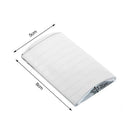 U-Shape Eyelash Extension Crystal Glass Glue Holder Pallet Stand Display Board