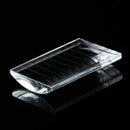 U-Shape Eyelash Extension Crystal Glass Glue Holder Pallet Stand Display Board