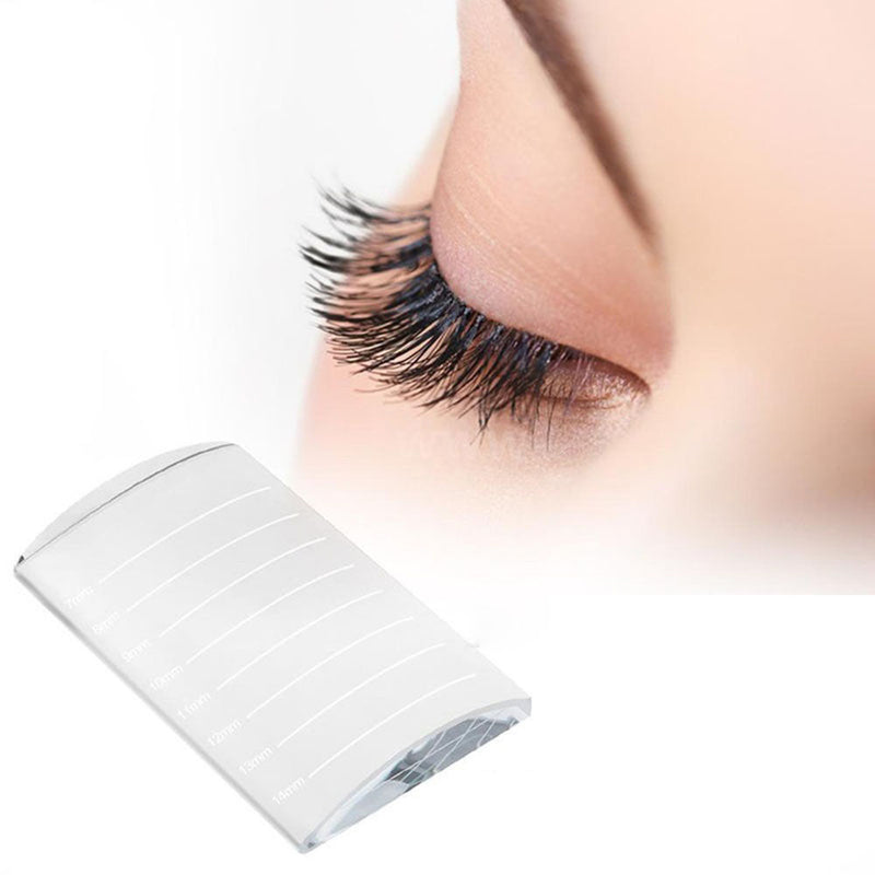 U-Shape Arched Glass Grafting Eyelash Crystal Table Display Board o kj