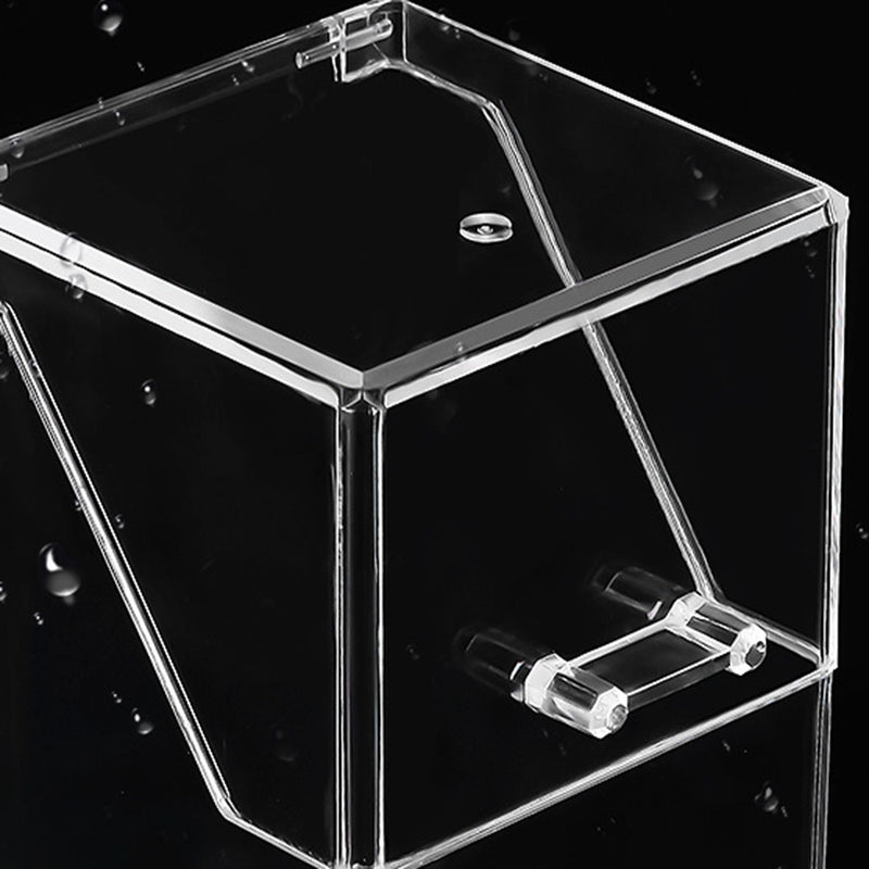 Makeup Brush Holder Organizer Storage Cosmetic Container Box w/Dustproof Lid