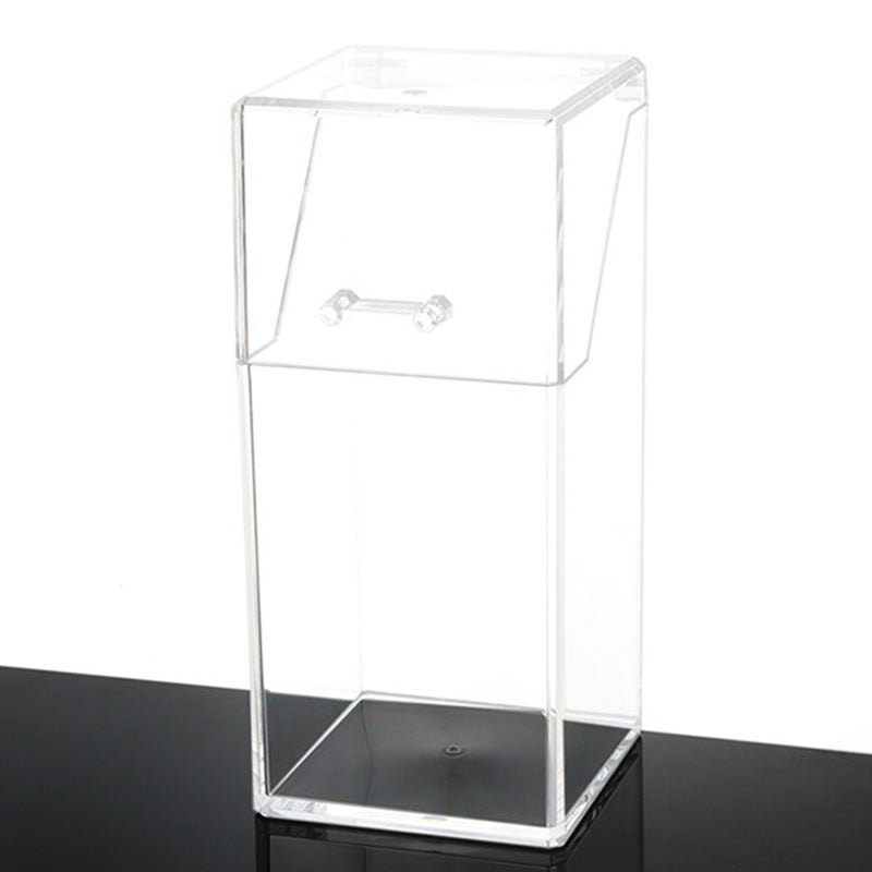 Makeup Brush Holder Organizer Storage Cosmetic Container Box w/Dustproof Lid