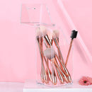 Makeup Brush Holder Organizer Storage Cosmetic Container Box w/Dustproof Lid