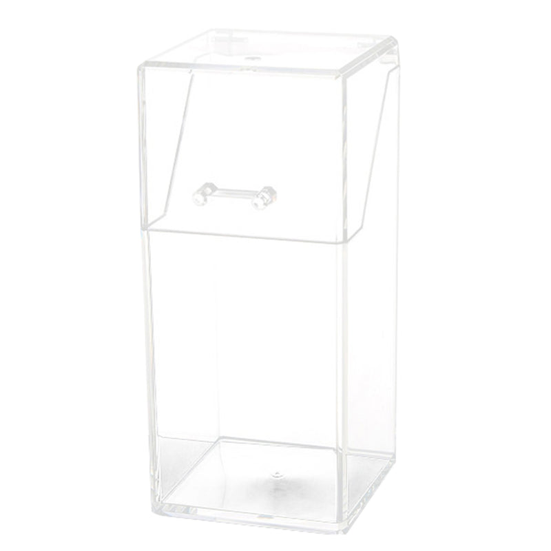 Makeup Brush Holder Organizer Storage Cosmetic Container Box w/Dustproof Lid
