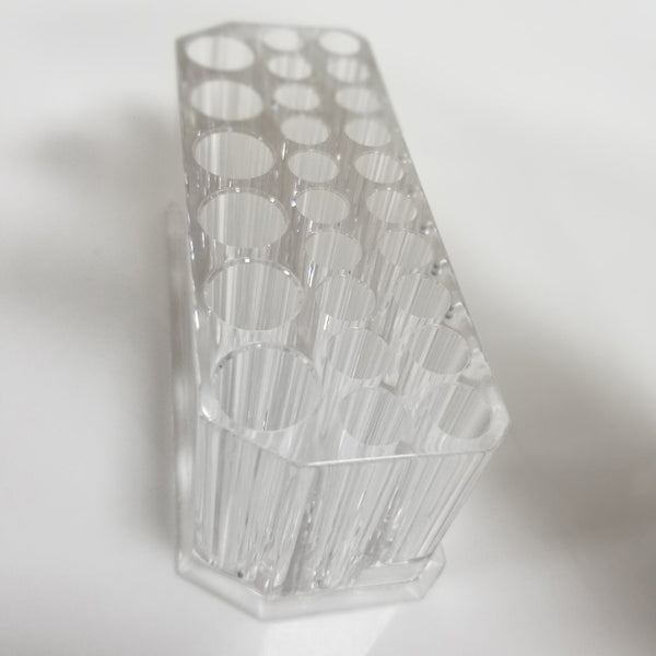 26 Slots Clear Acrylic Lipstick Organizer Makeup Brush Holder Cosmetic Display