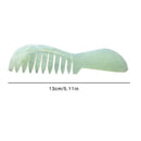 1 pc Natural Jade Stone Gua Sha Board Comb Shape Massage Healthy & Beauty Hot