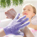 8*Shower Bath Gloves Exfoliating Wash Skin Spa Massager Loofah Practical New Hot