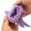 8*Shower Bath Gloves Exfoliating Wash Skin Spa Massager Loofah Practical New Hot