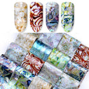 Shell Nail Foils Starry Sky Nail Art Transfer Stickers Decoration Tips New